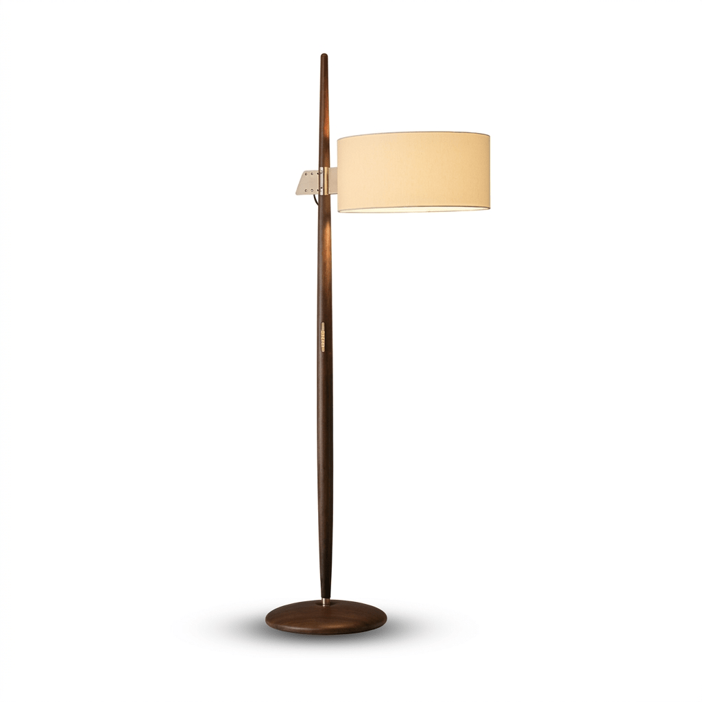 Wood Floor Lamp for Living Room — Floor Lamp | Maison Monashee — view 14