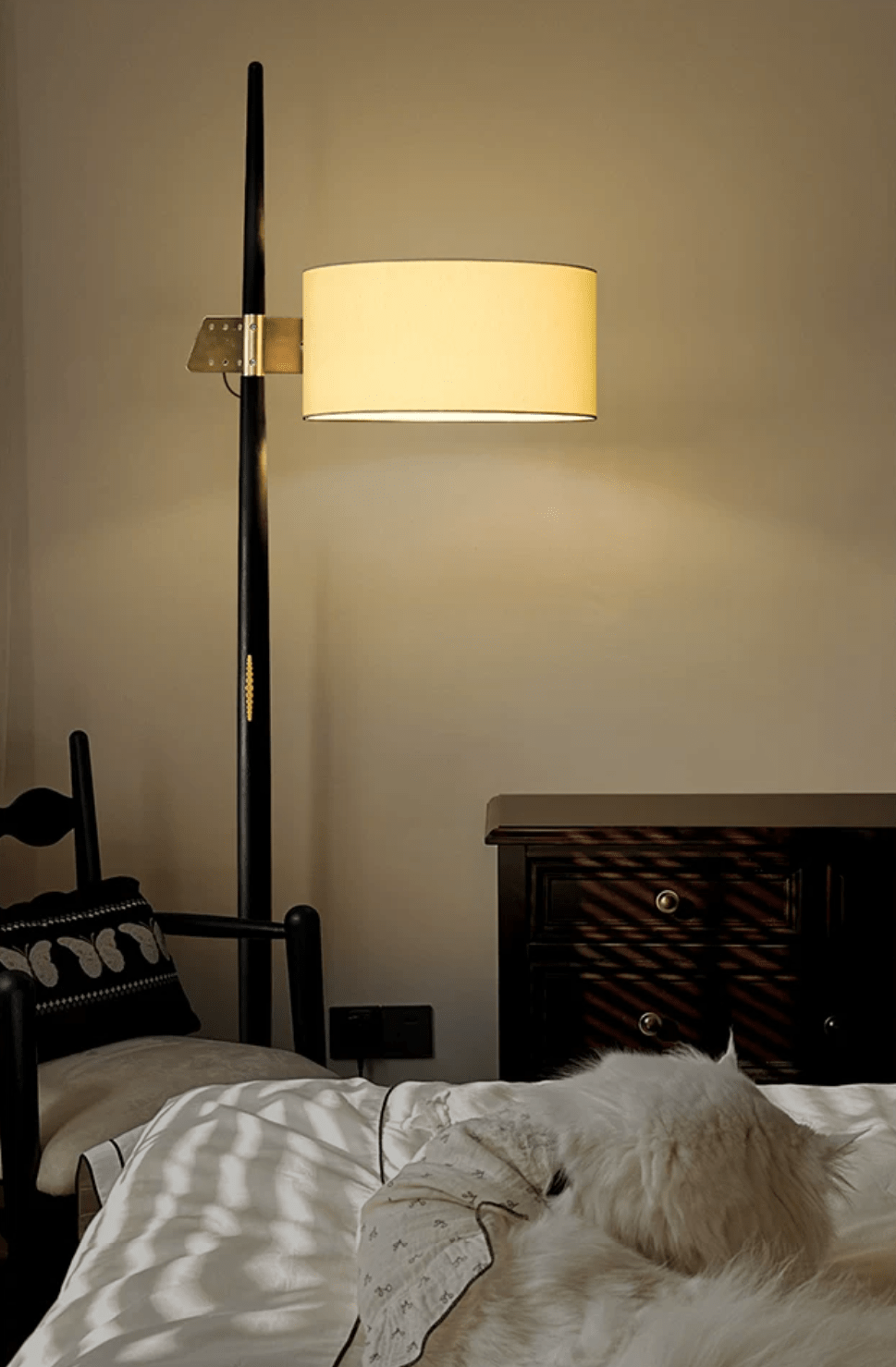 Wood Floor Lamp for Living Room — Floor Lamp | Maison Monashee — view 4