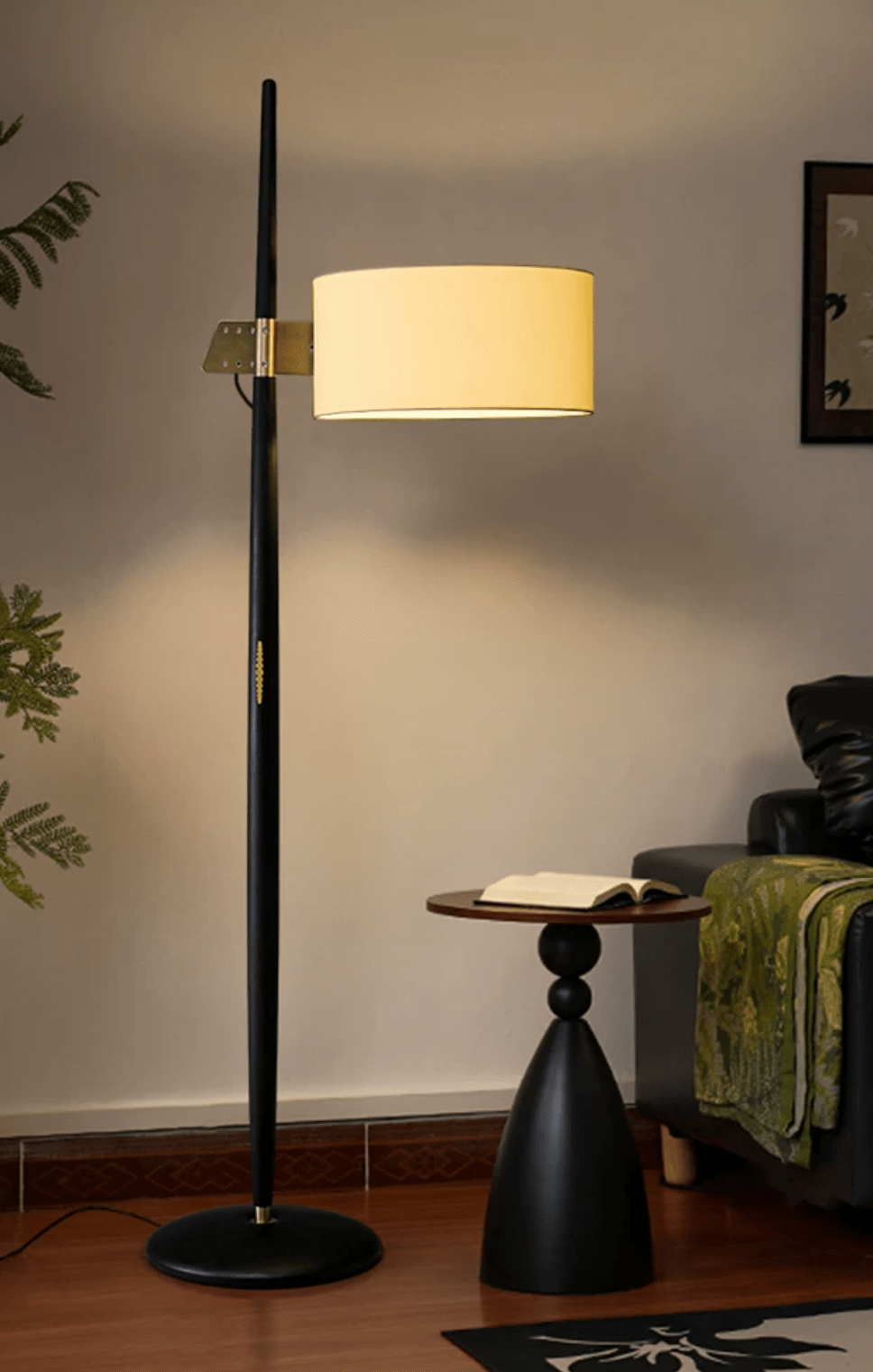 Wood Floor Lamp for Living Room — Floor Lamp | Maison Monashee — view 6