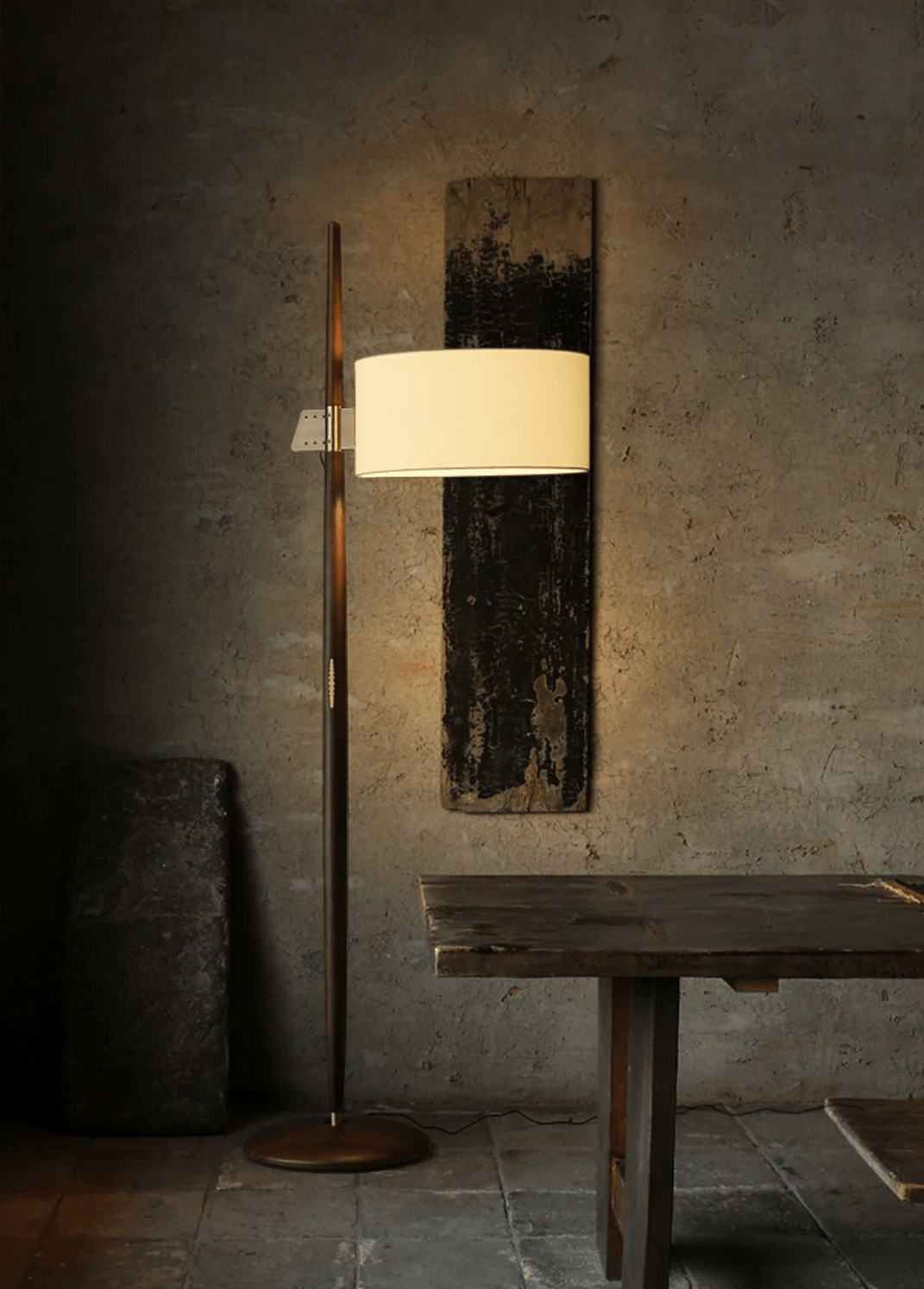 Wood Floor Lamp for Living Room — Floor Lamp | Maison Monashee — view 9