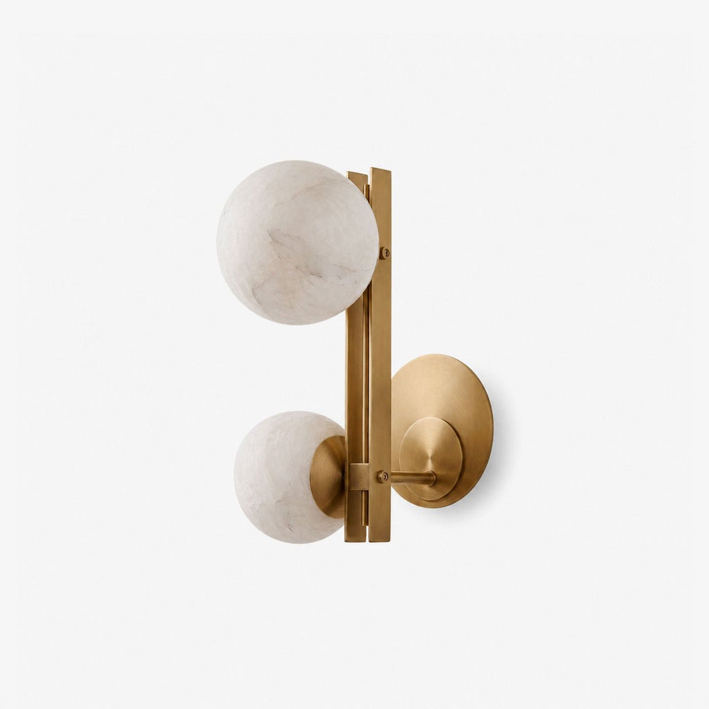 Double Globe Wall Light — Wall Sconce | Maison Monashee