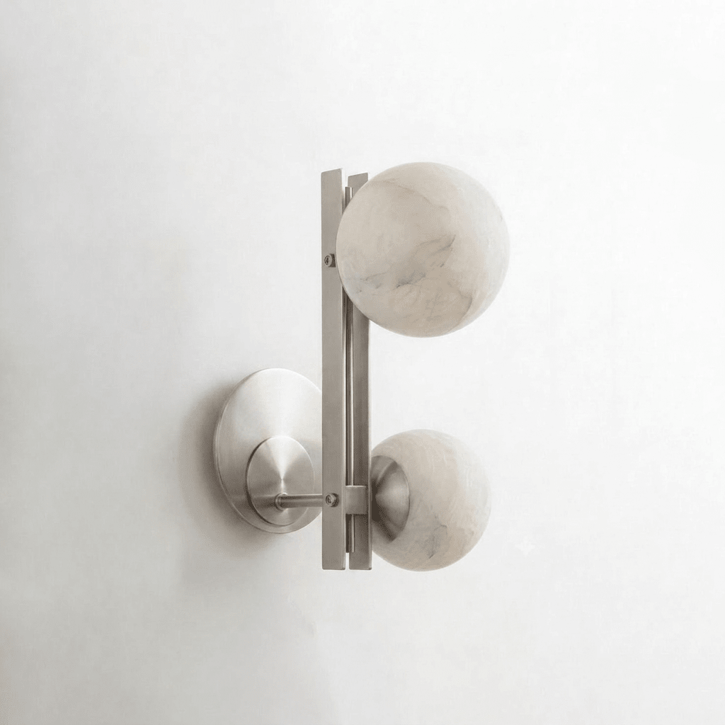 Double Globe Wall Light — Wall Sconce | Maison Monashee — view 6