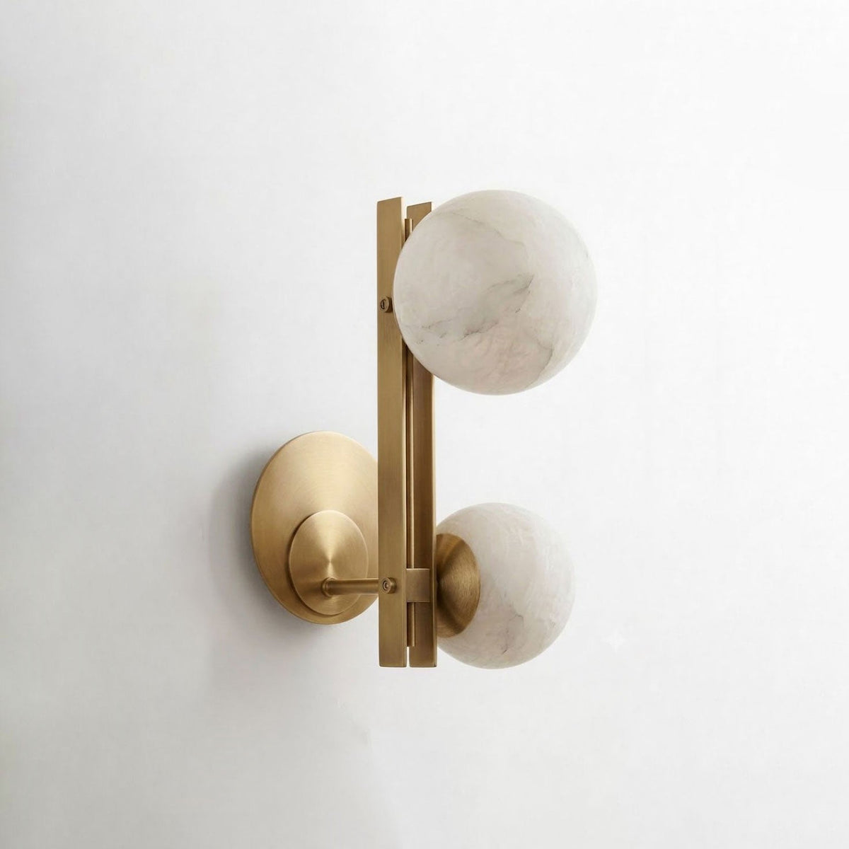 Double Globe Wall Light — Wall Sconce | Maison Monashee — view 7