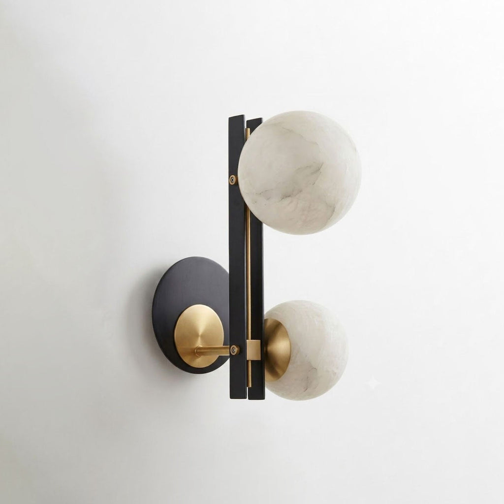 Double Globe Wall Light — Wall Sconce | Maison Monashee — view 8