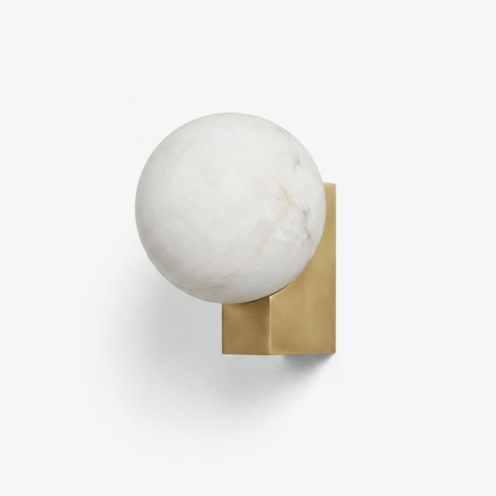 Brass Globe Wall Sconce — Wall Sconce | Maison Monashee