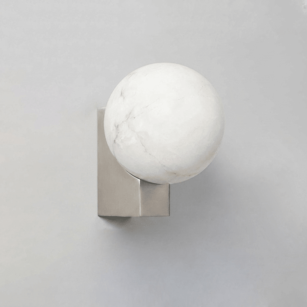 Brass Globe Wall Sconce — Wall Sconce | Maison Monashee — view 8