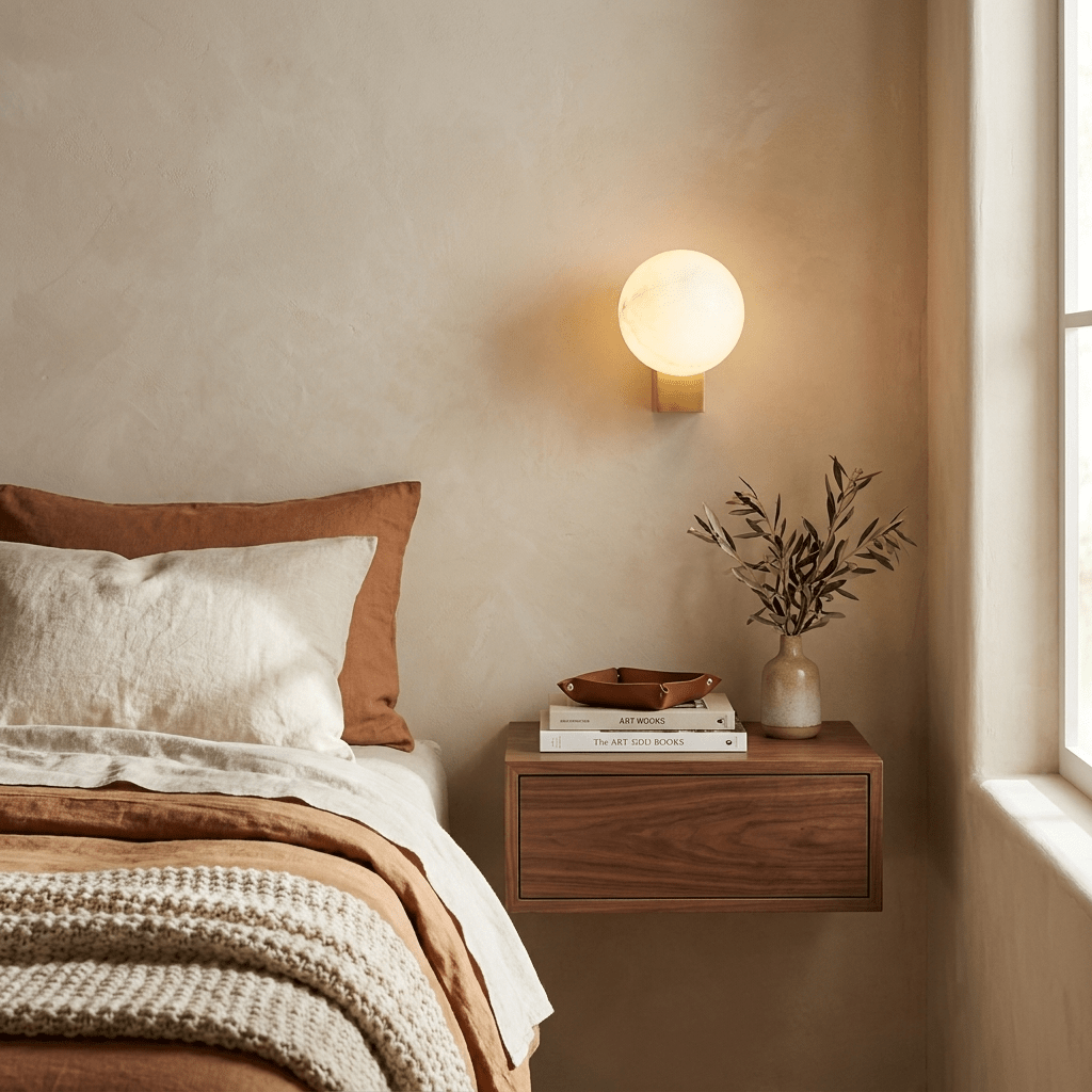 Brass Globe Wall Sconce — Wall Sconce | Maison Monashee — view 4