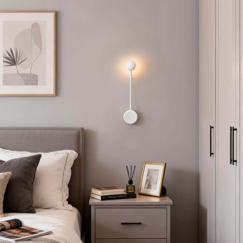 Minimalist Sphere Wall Light — Wall Sconce | Maison Monashee — view 18