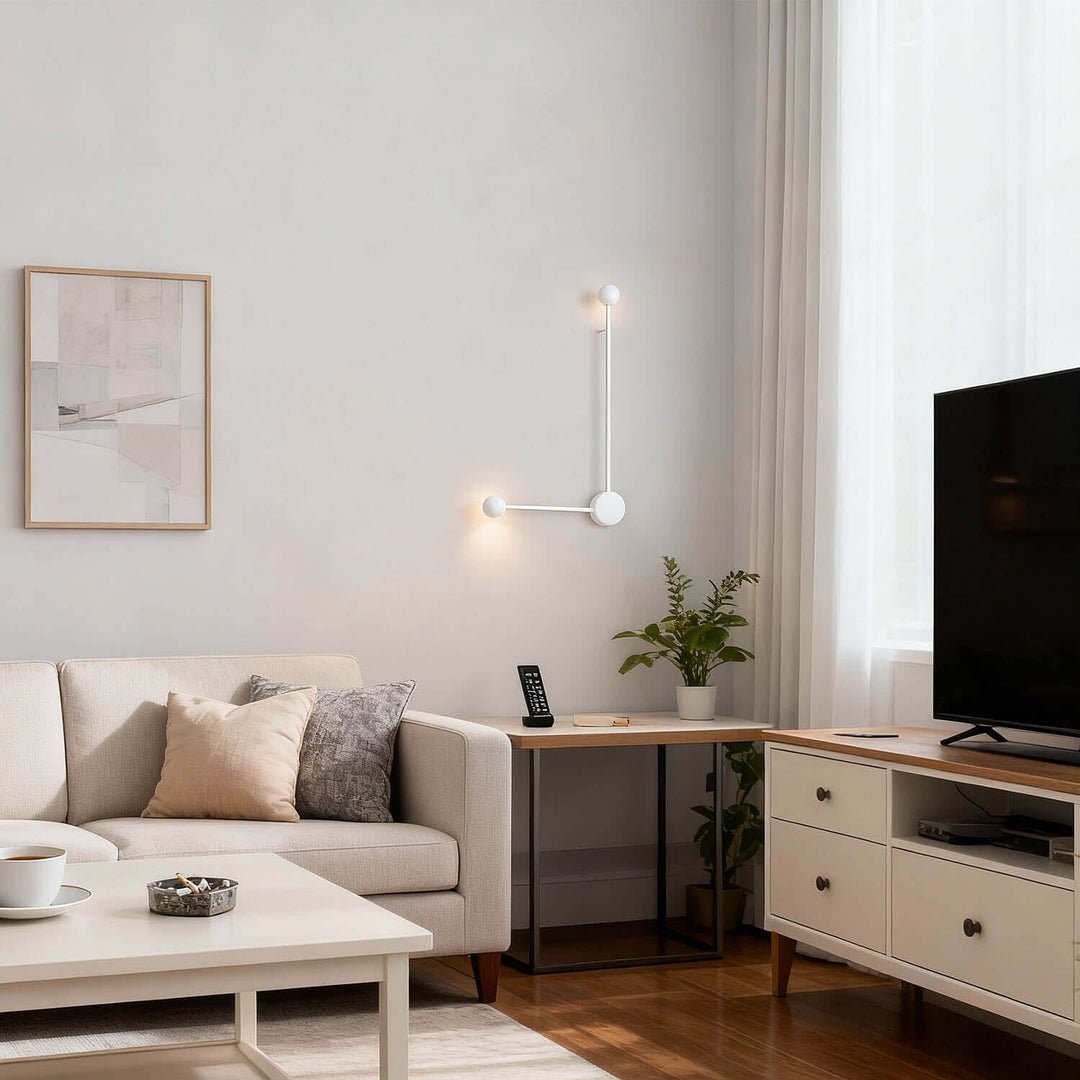Minimalist Sphere Wall Light — Wall Sconce | Maison Monashee — view 6