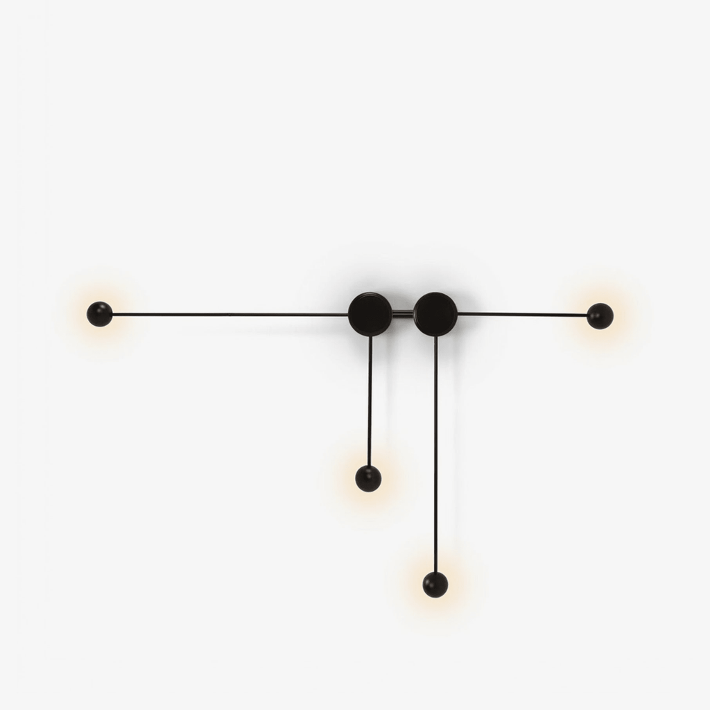 Black LED Wall Light — Wall Sconce | Maison Monashee — view 17