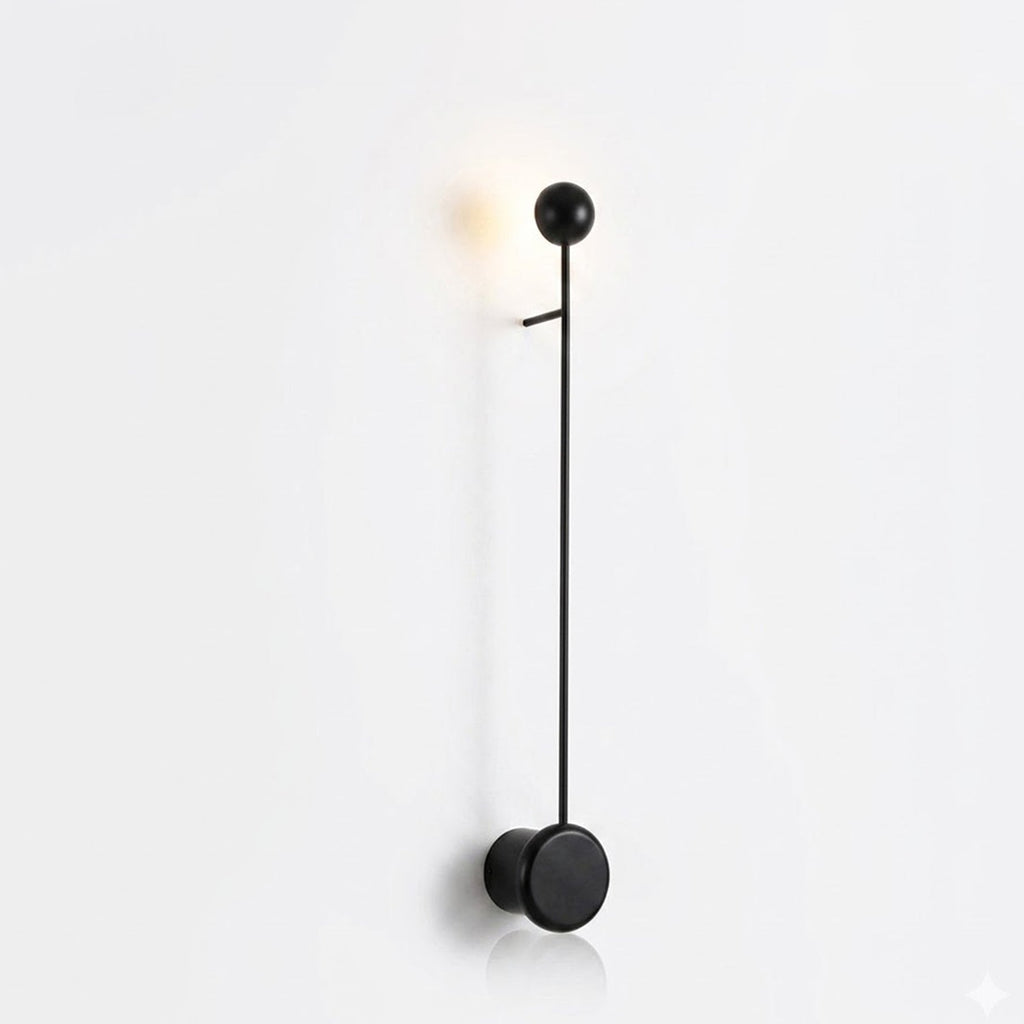 Black LED Wall Light — Wall Sconce | Maison Monashee — view 11
