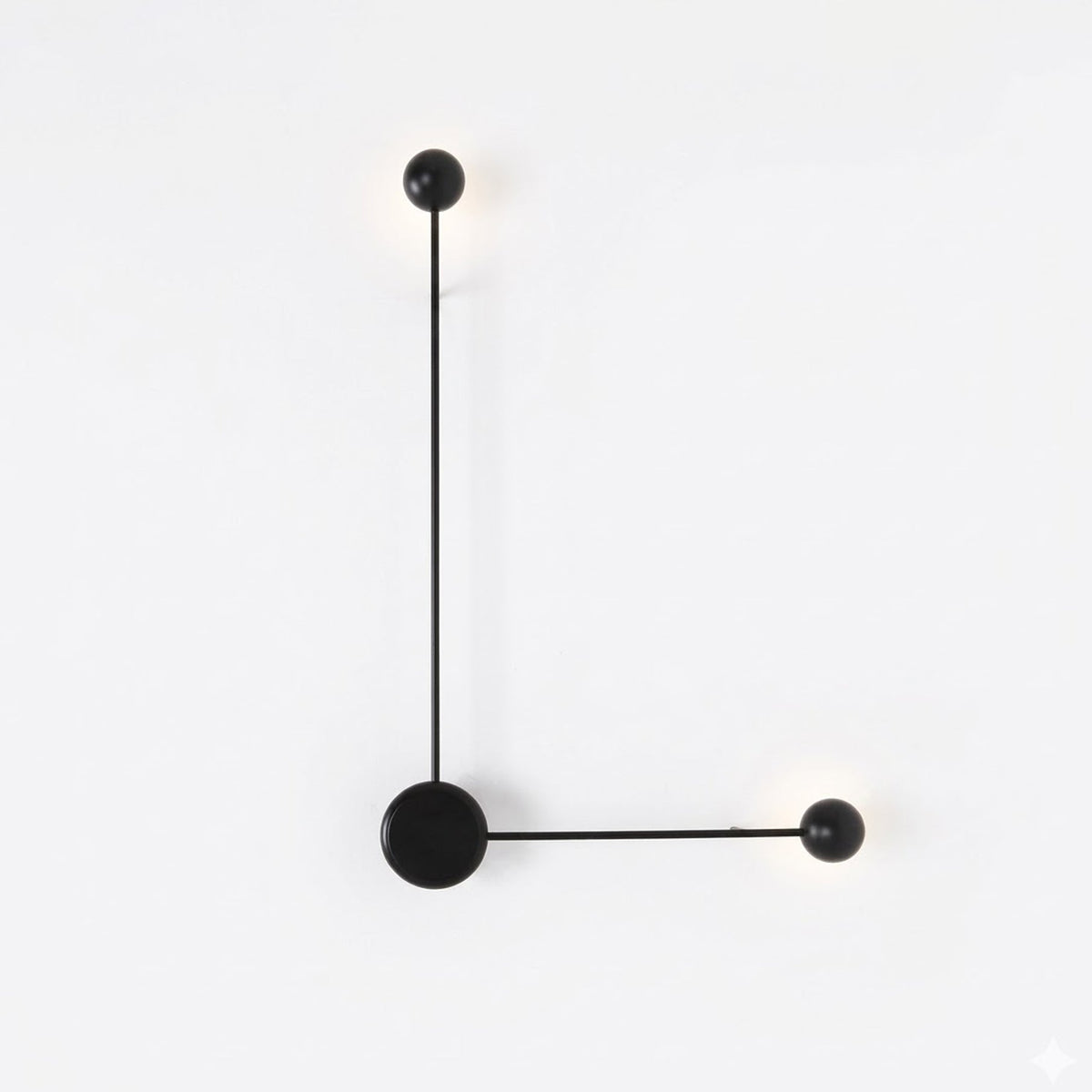 Black LED Wall Light — Wall Sconce | Maison Monashee — view 12