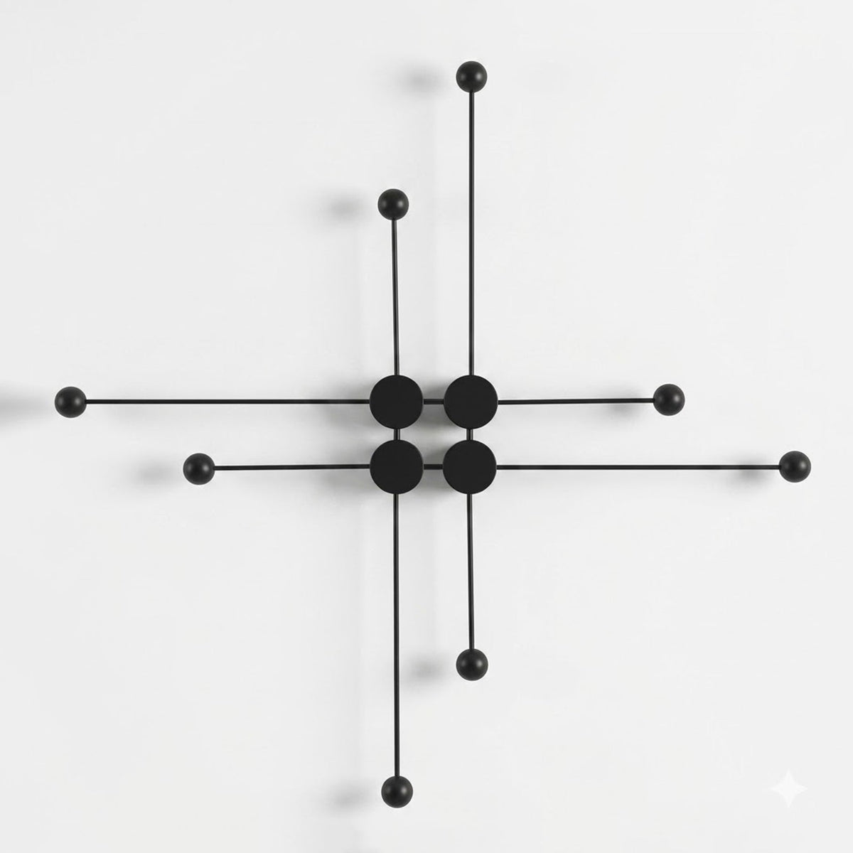 Black LED Wall Light — Wall Sconce | Maison Monashee — view 9