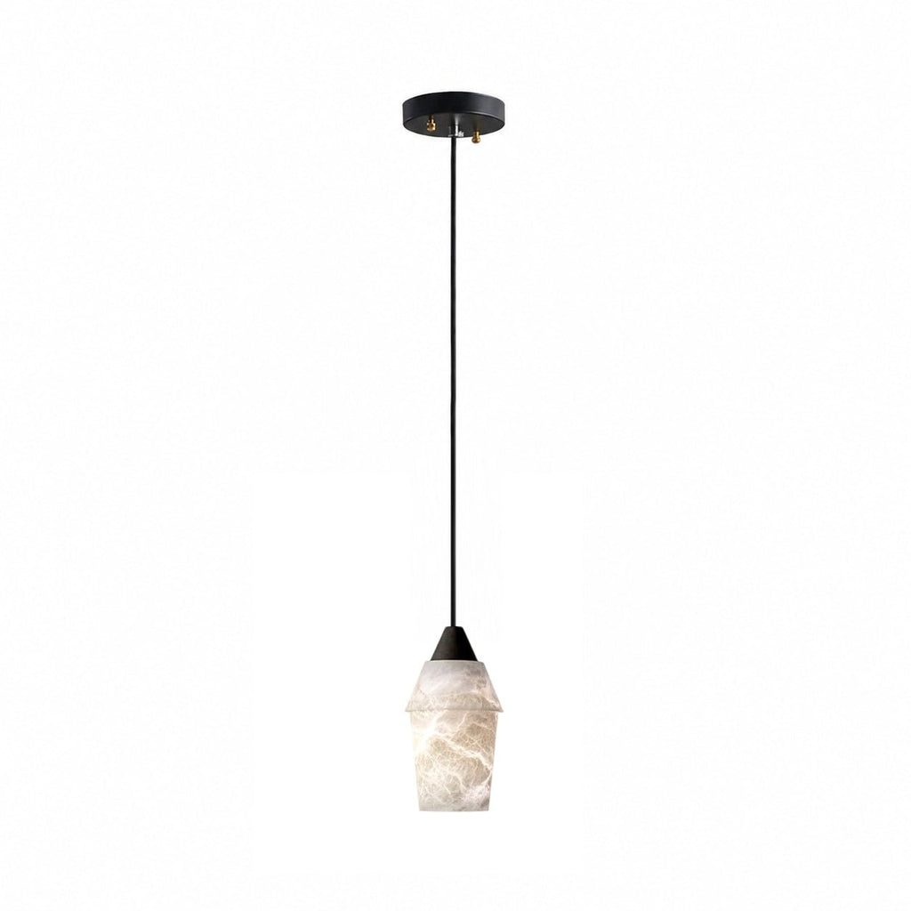 Matte Black Entryway Chandelier — Chandelier | Maison Monashee — view 9
