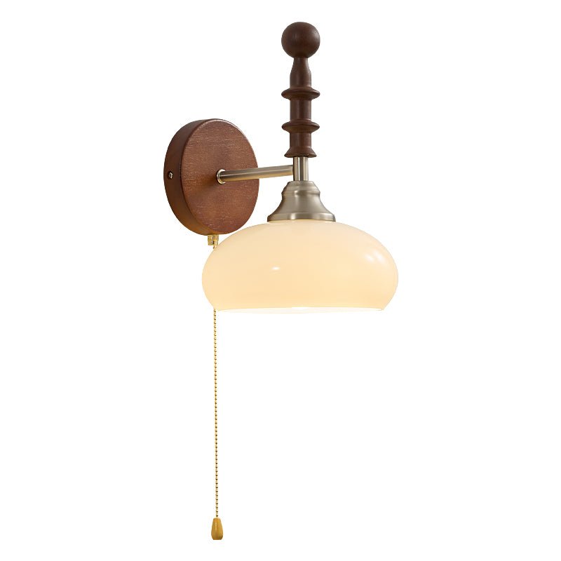 Milk Glass Sconce Vintage — Wall Sconce | Maison Monashee — view 13