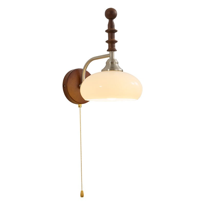 Milk Glass Sconce Vintage — Wall Sconce | Maison Monashee — view 15