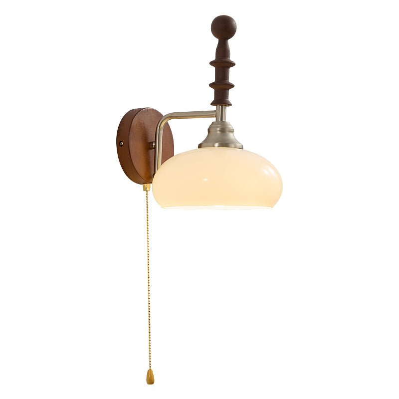 Milk Glass Sconce Vintage — Wall Sconce | Maison Monashee — view 16