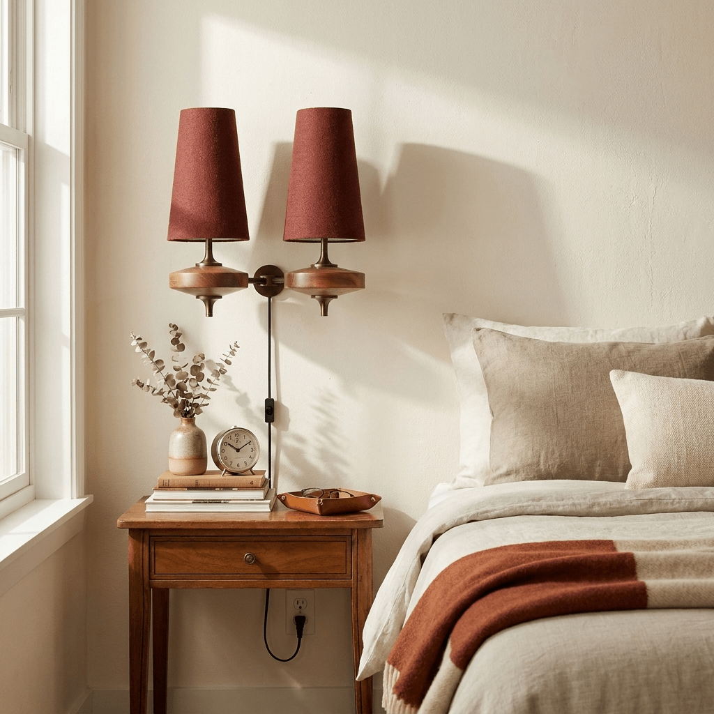 Walnut Wall Sconce — Wall Sconce | Maison Monashee — view 7