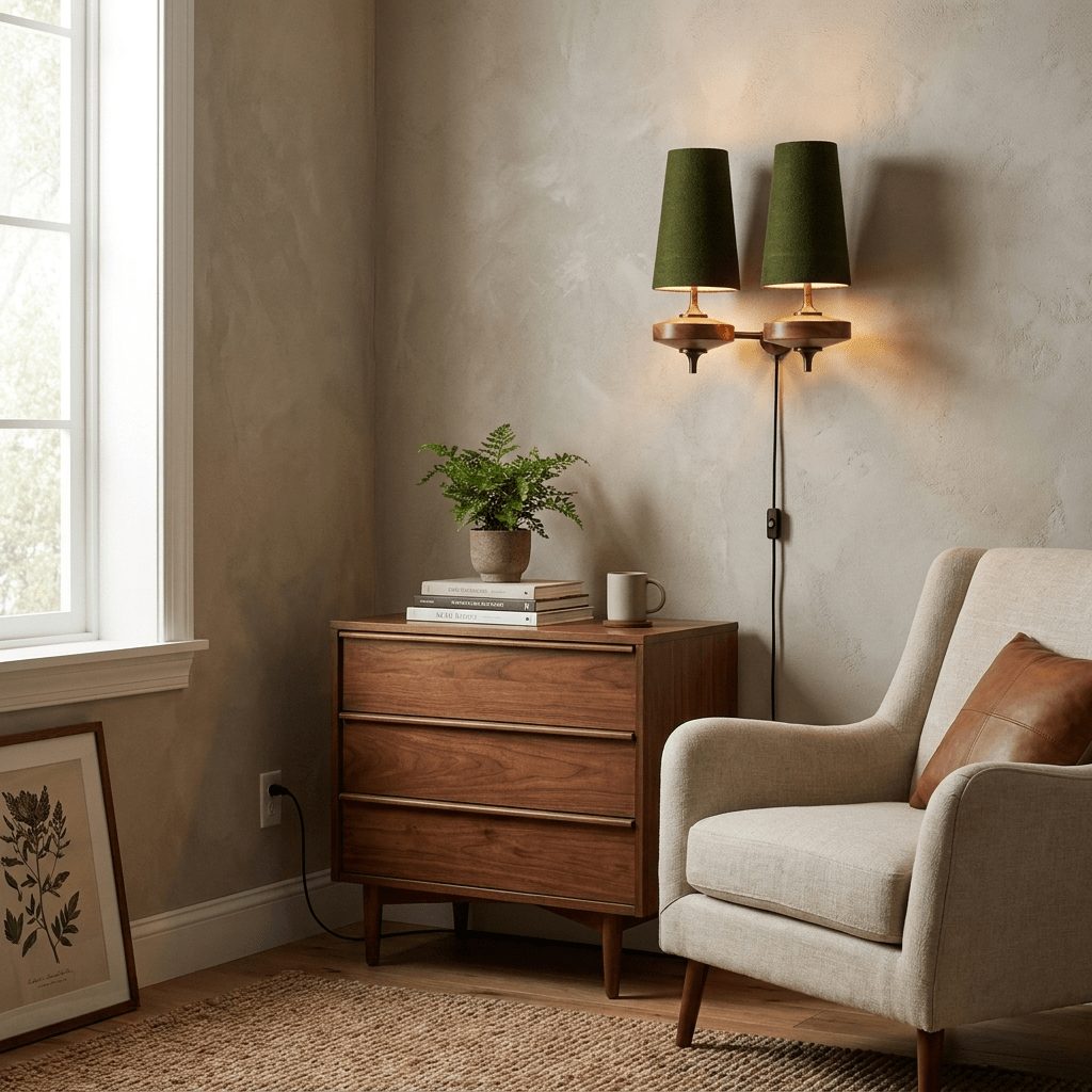 Walnut Wall Sconce — Wall Sconce | Maison Monashee — view 8