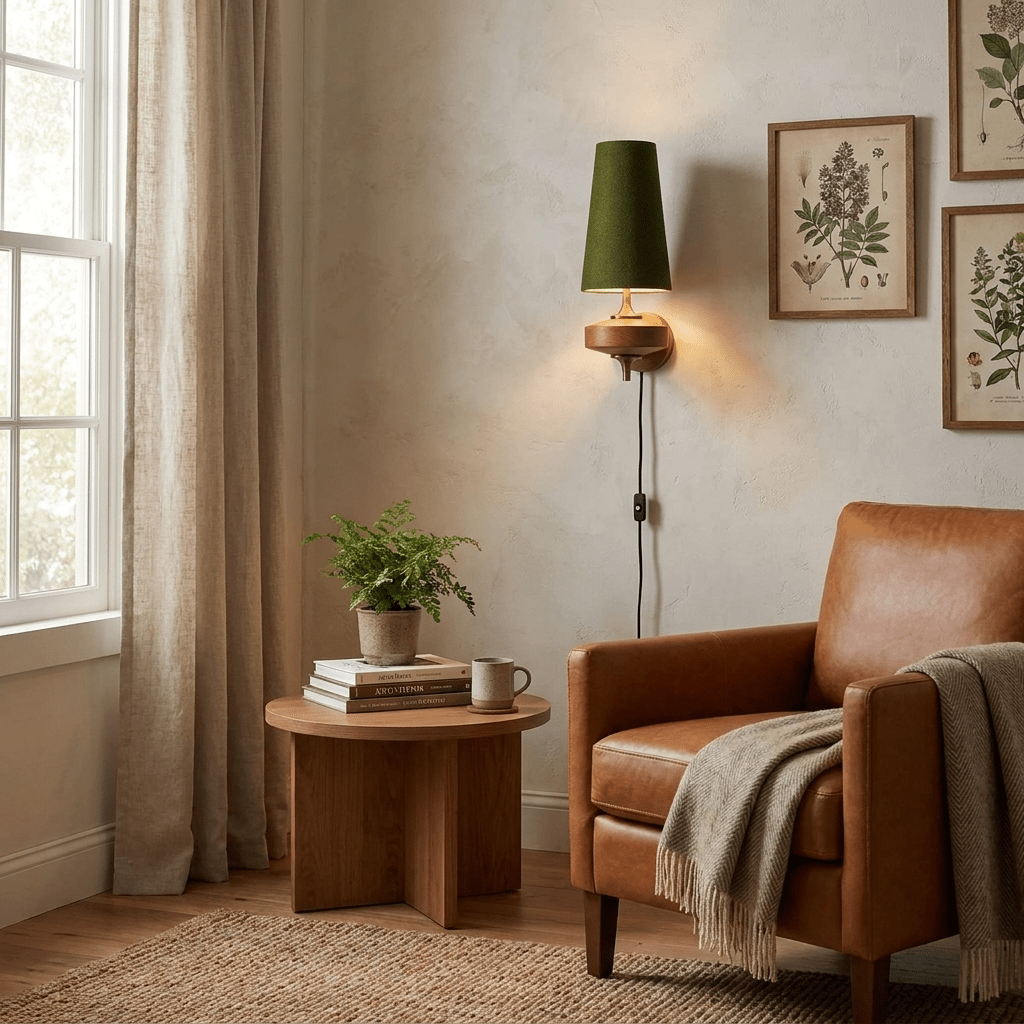 Walnut Wall Sconce — Wall Sconce | Maison Monashee — view 6