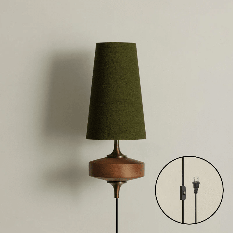 Walnut Wall Sconce — Wall Sconce | Maison Monashee — view 11