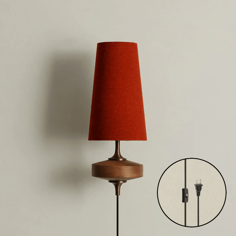 Walnut Wall Sconce — Wall Sconce | Maison Monashee — view 15
