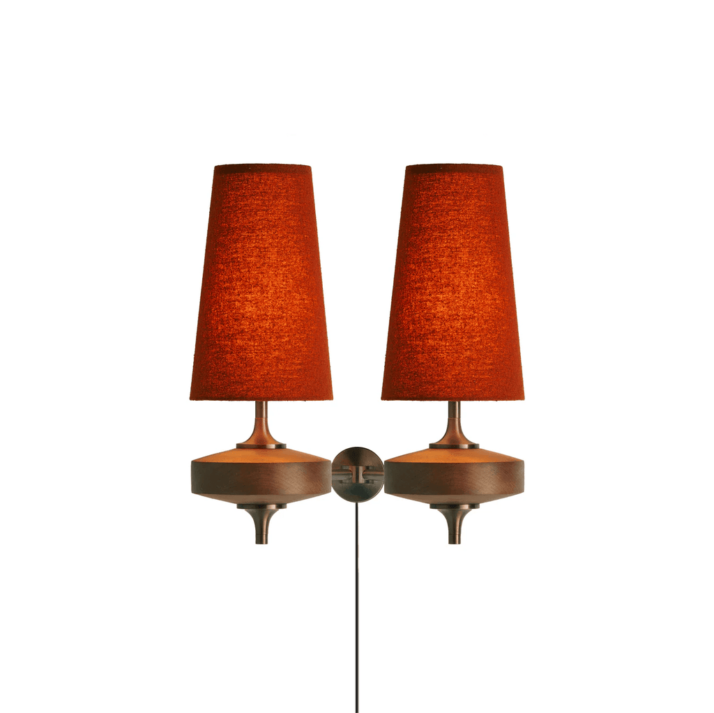 Walnut Wall Sconce — Wall Sconce | Maison Monashee — view 16