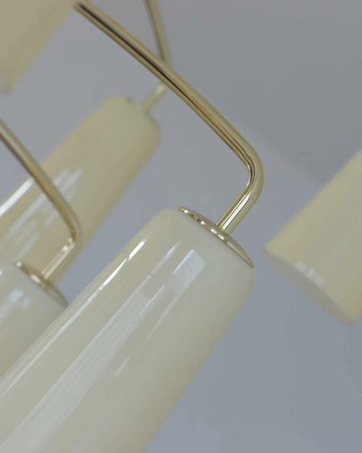 Gold Tiered Chandelier — Chandelier | Maison Monashee — view 30