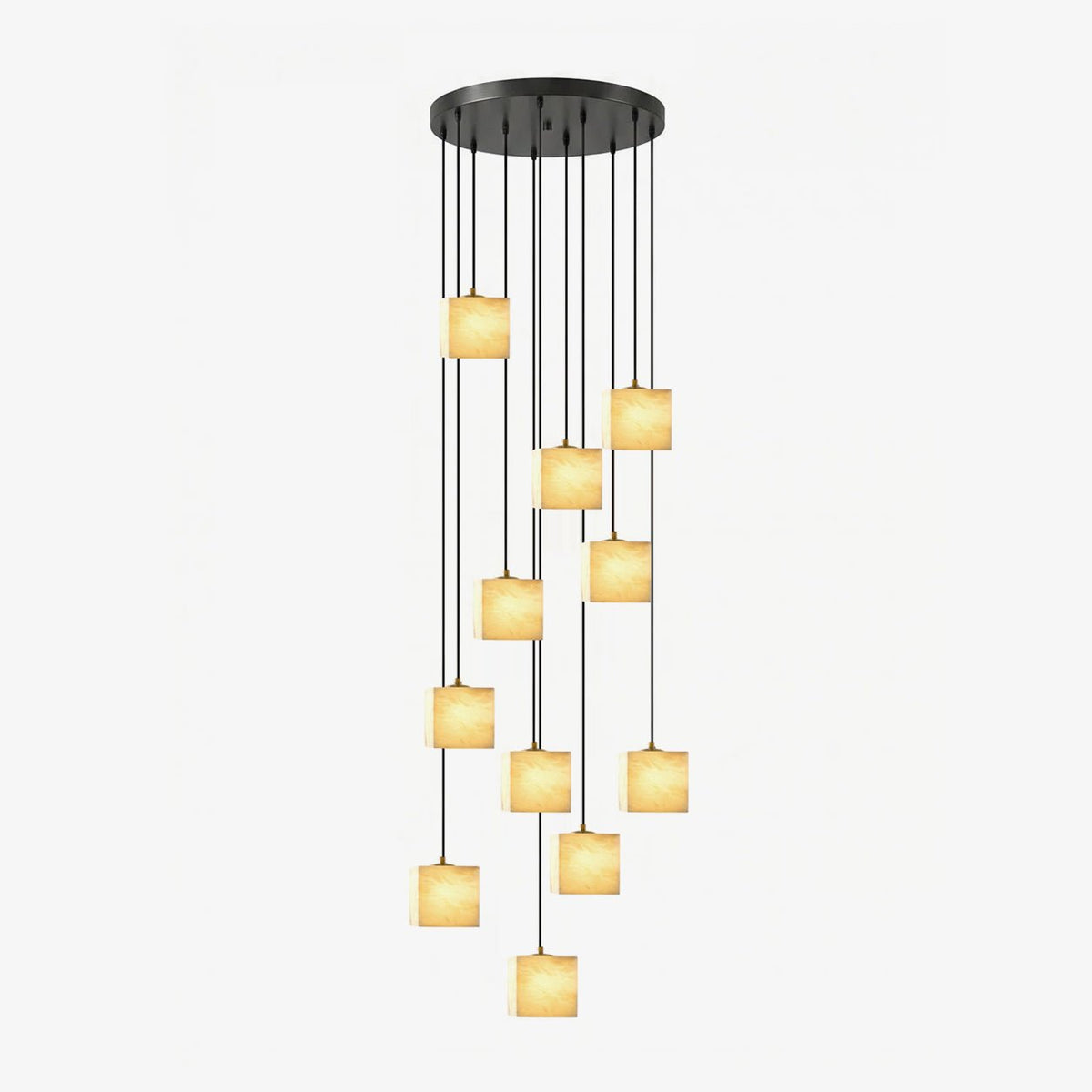 Black Square Chandelier — Chandelier | Maison Monashee