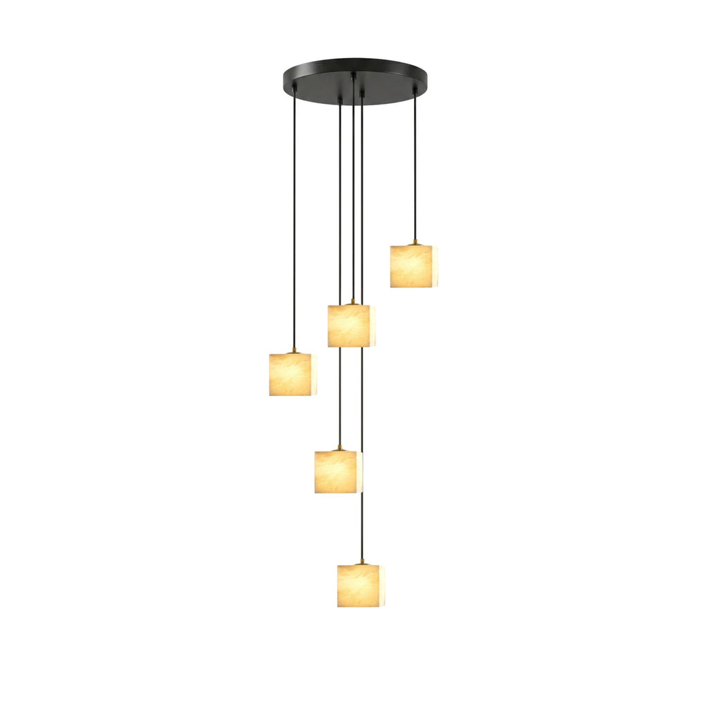 Black Square Chandelier — Chandelier | Maison Monashee — view 10