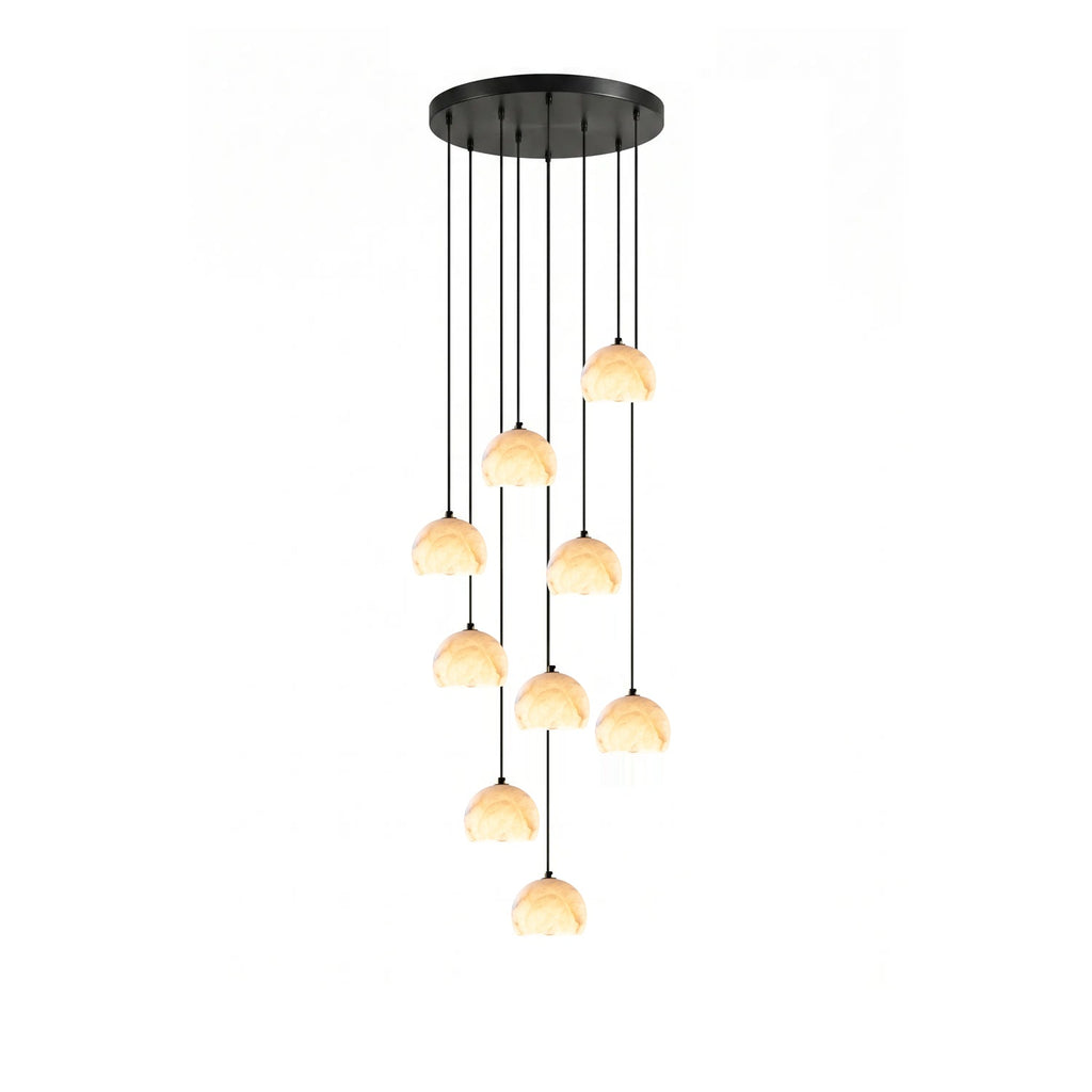 Black Dome Chandelier — Chandelier | Maison Monashee — view 12