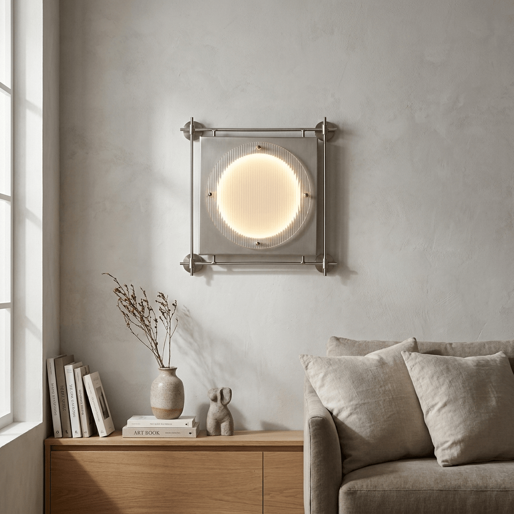 LED Wall Light Square — Wall Sconce | Maison Monashee — view 2