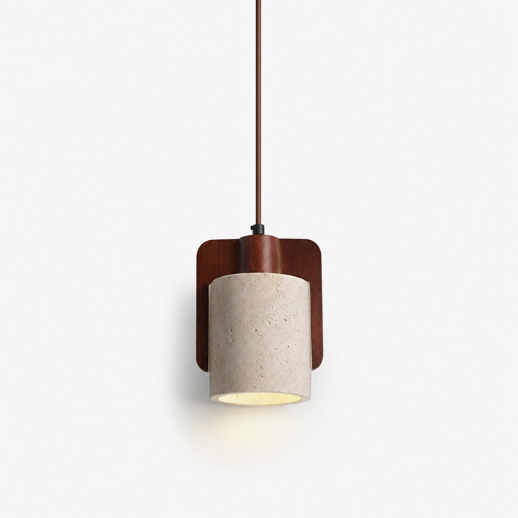 Small Drum Pendant Lighting — Pendant Light | Maison Monashee — view 5