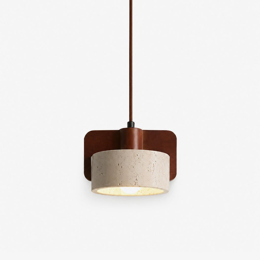Small Drum Pendant Lighting — Pendant Light | Maison Monashee — view 6