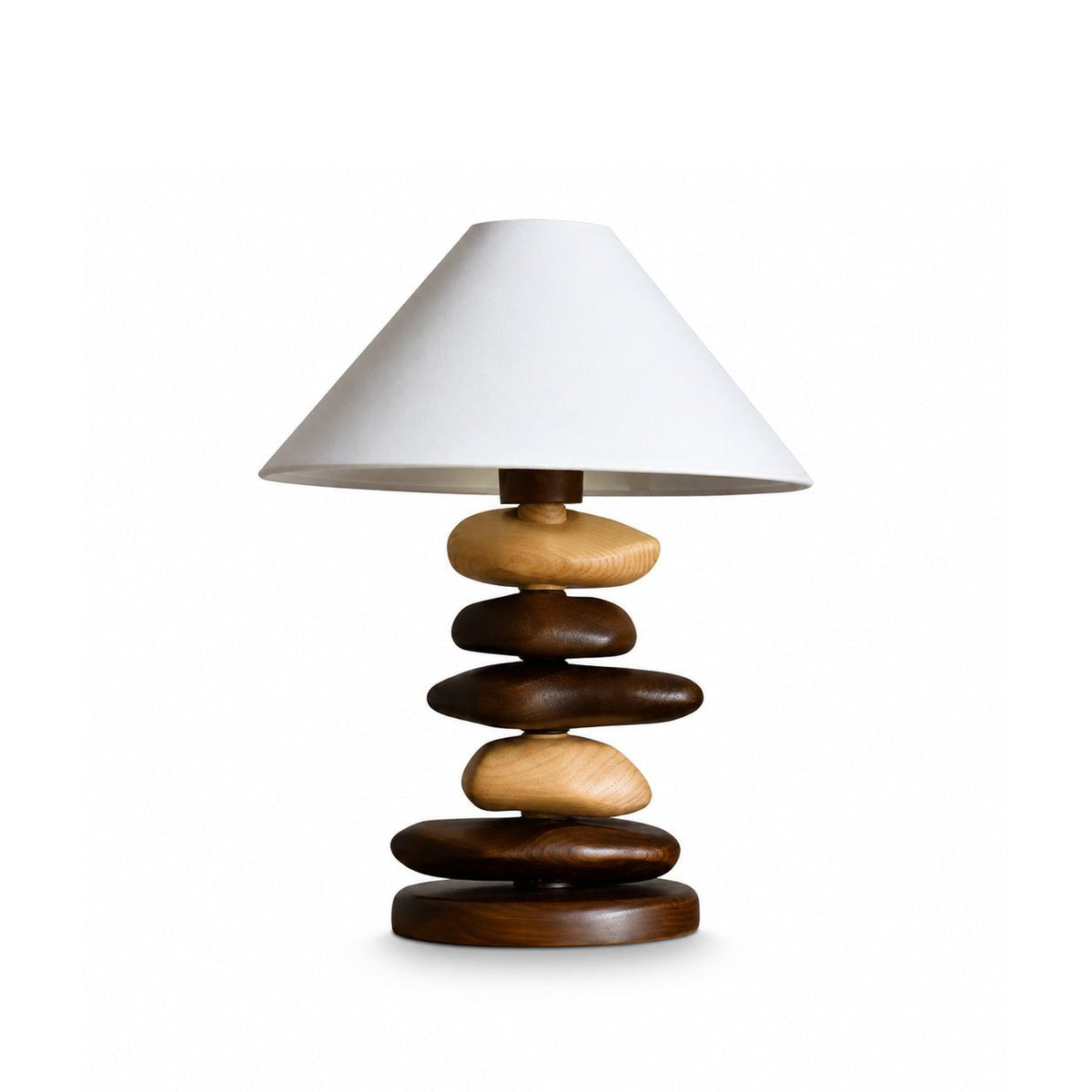 Wooden Bedside Table Lamp — Table Lamp | Maison Monashee — view 17