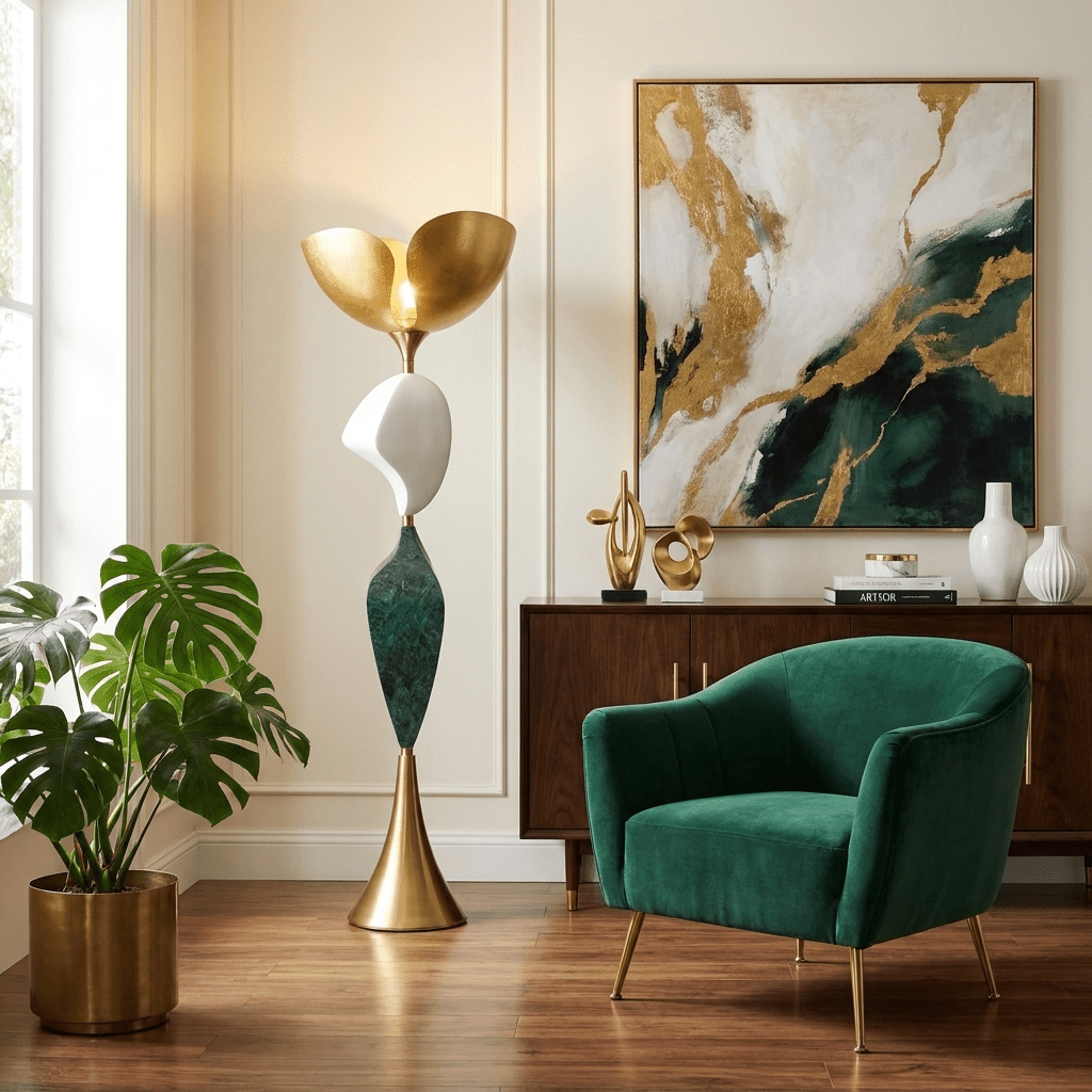 Iron Floor Lamp — Floor Lamp | Maison Monashee — view 3