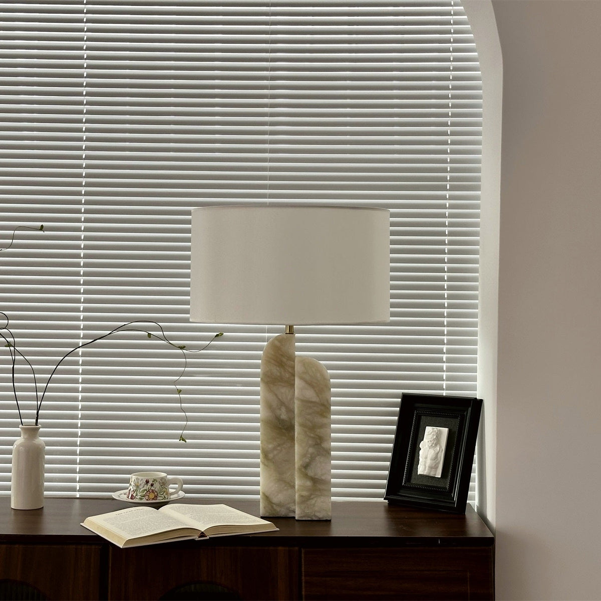 Tall Stone Table Lamp — Table Lamp | Maison Monashee — view 3