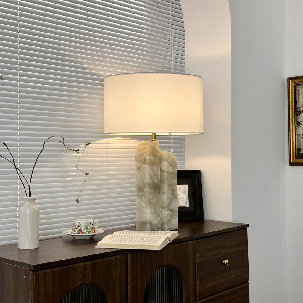 Tall Stone Table Lamp — Table Lamp | Maison Monashee — view 10