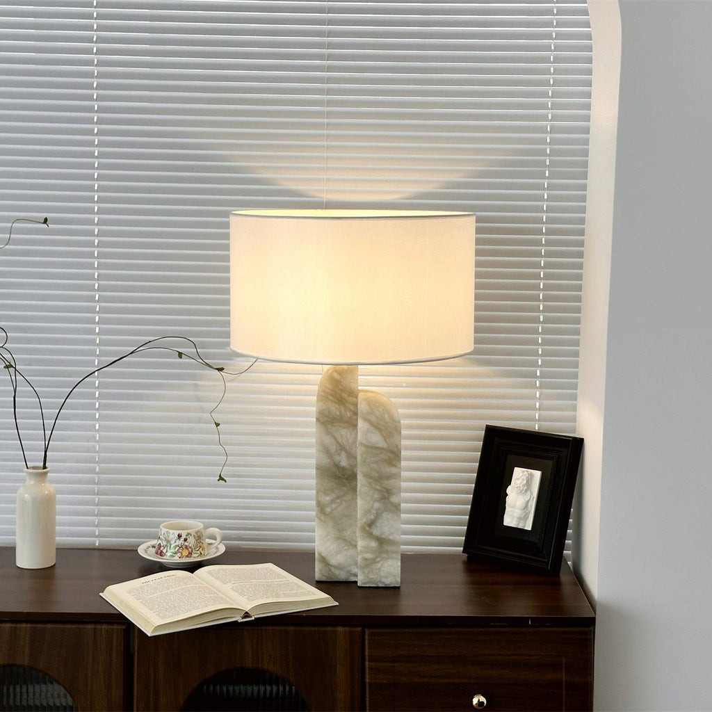 Tall Stone Table Lamp — Table Lamp | Maison Monashee — view 2
