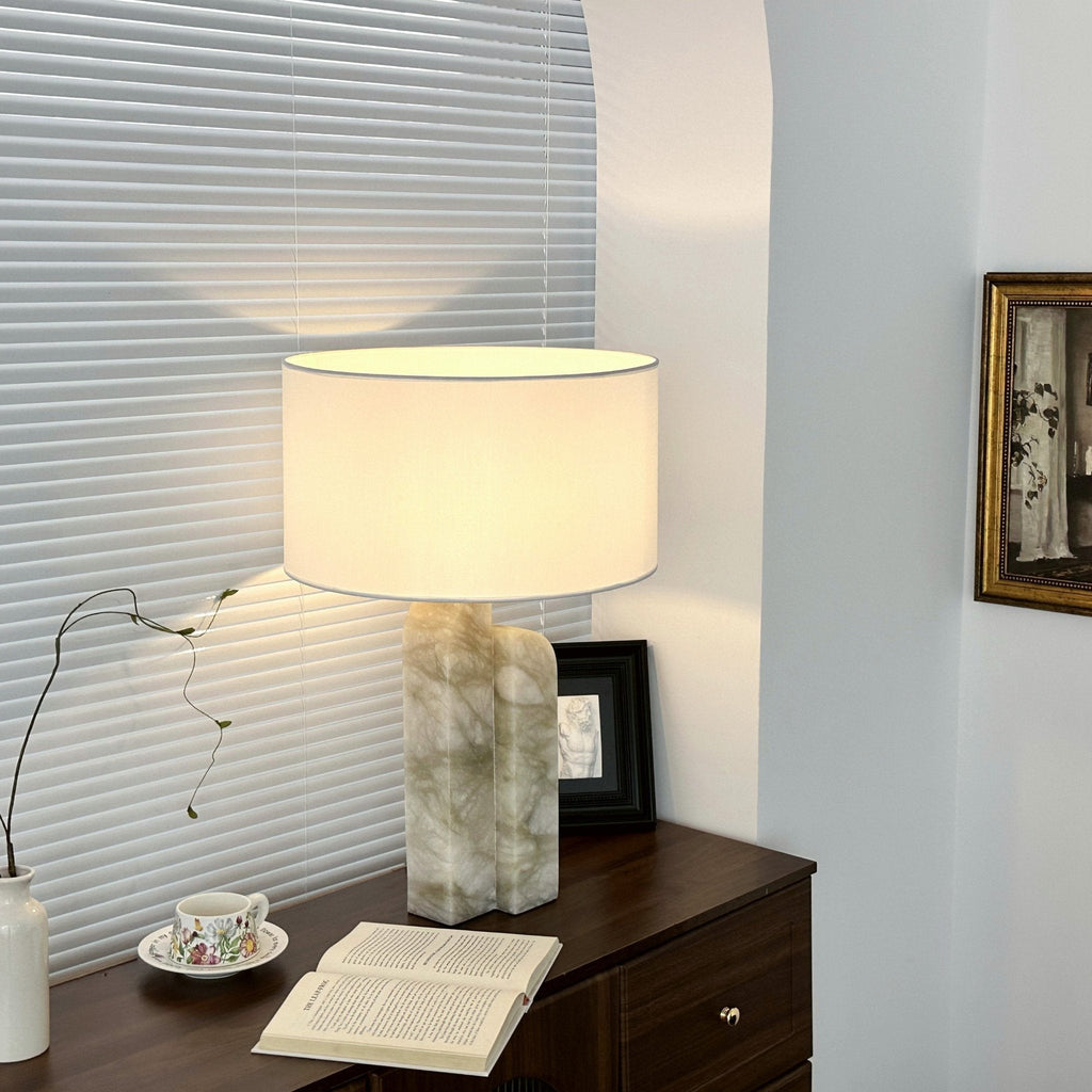 Tall Stone Table Lamp — Table Lamp | Maison Monashee — view 4