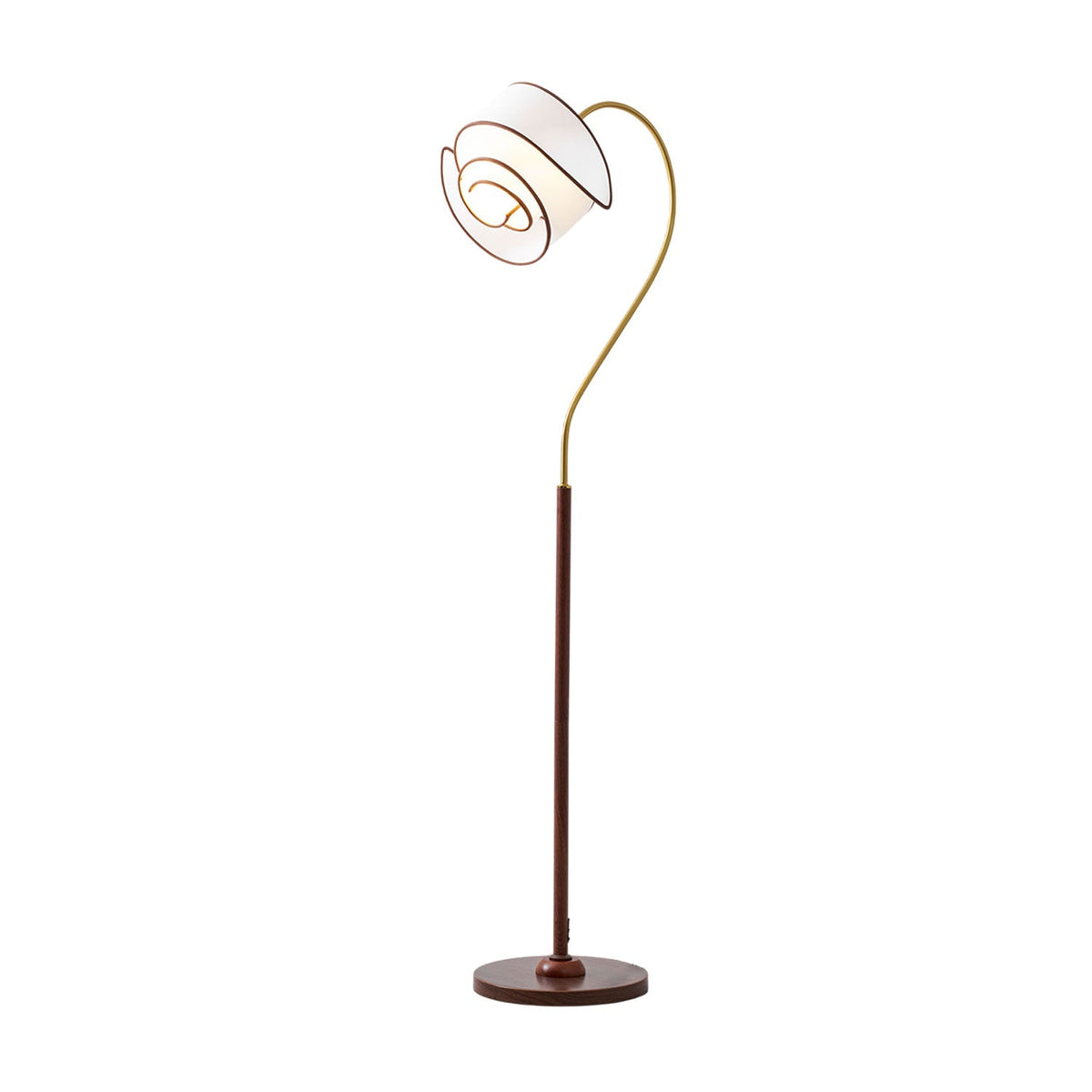 Curved Floor Lamp — Floor Lamp | Maison Monashee — view 29
