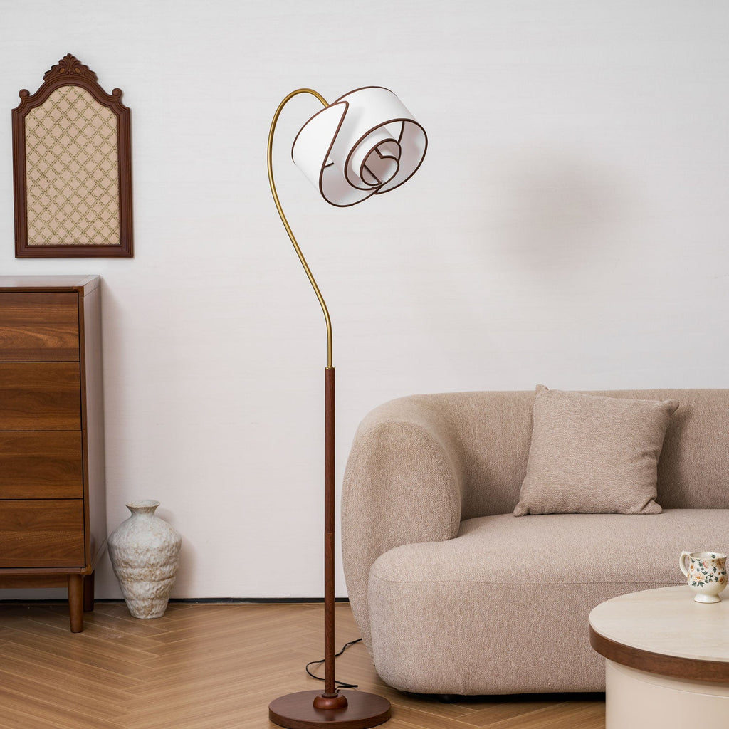 Curved Floor Lamp — Floor Lamp | Maison Monashee — view 16