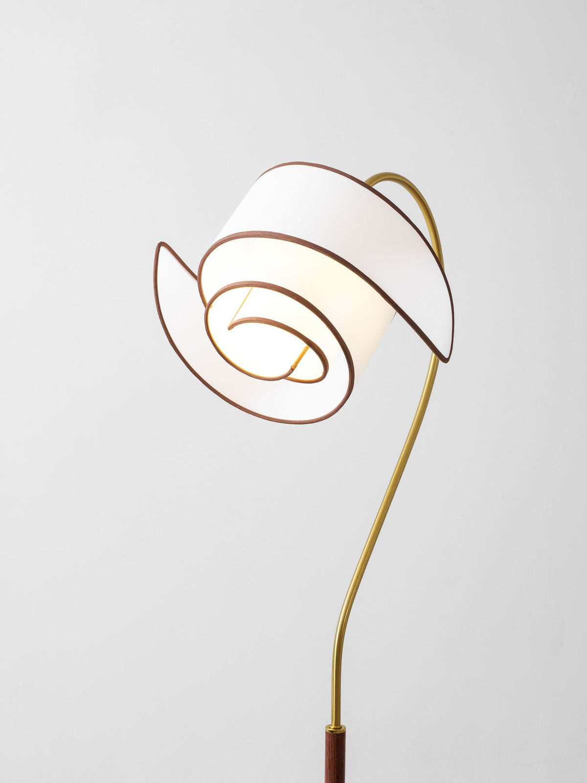 Curved Floor Lamp — Floor Lamp | Maison Monashee — view 20