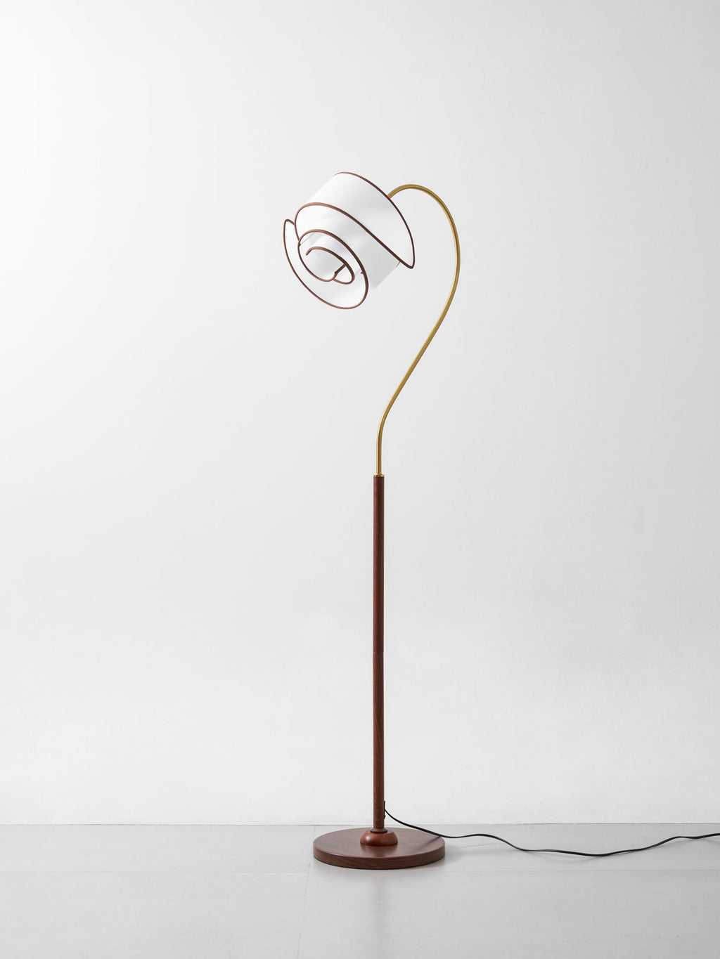 Curved Floor Lamp — Floor Lamp | Maison Monashee — view 26