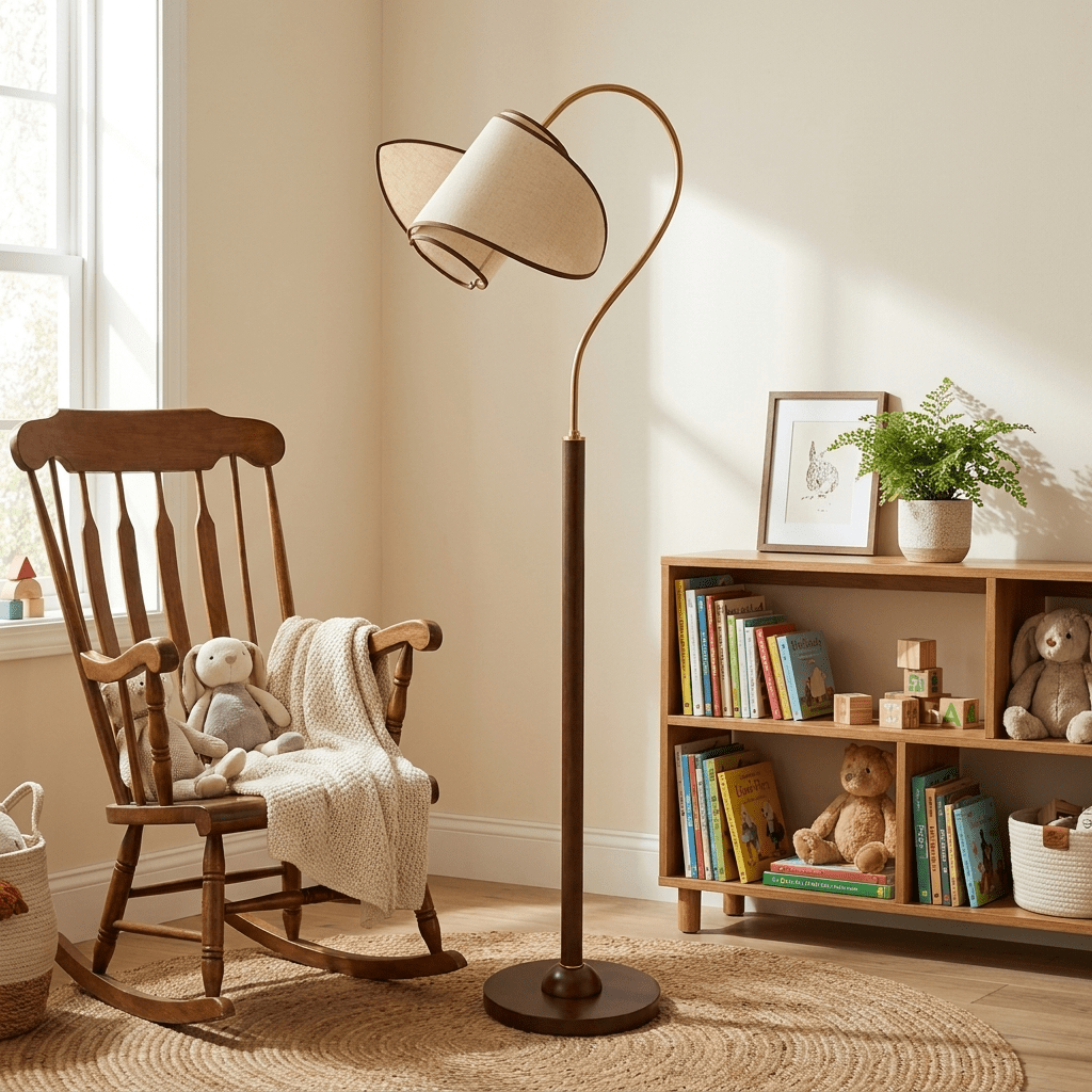 Curved Floor Lamp — Floor Lamp | Maison Monashee — view 6