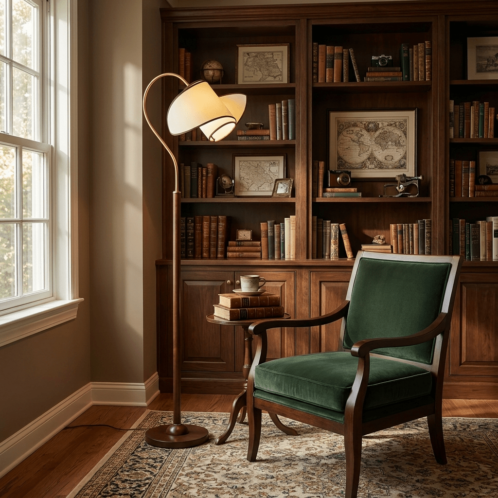 Curved Floor Lamp — Floor Lamp | Maison Monashee — view 8