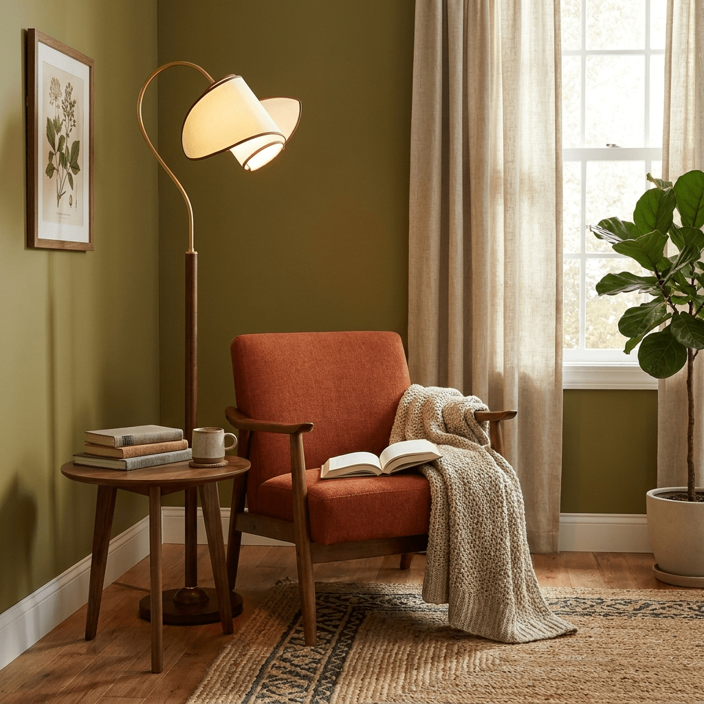 Curved Floor Lamp — Floor Lamp | Maison Monashee — view 4