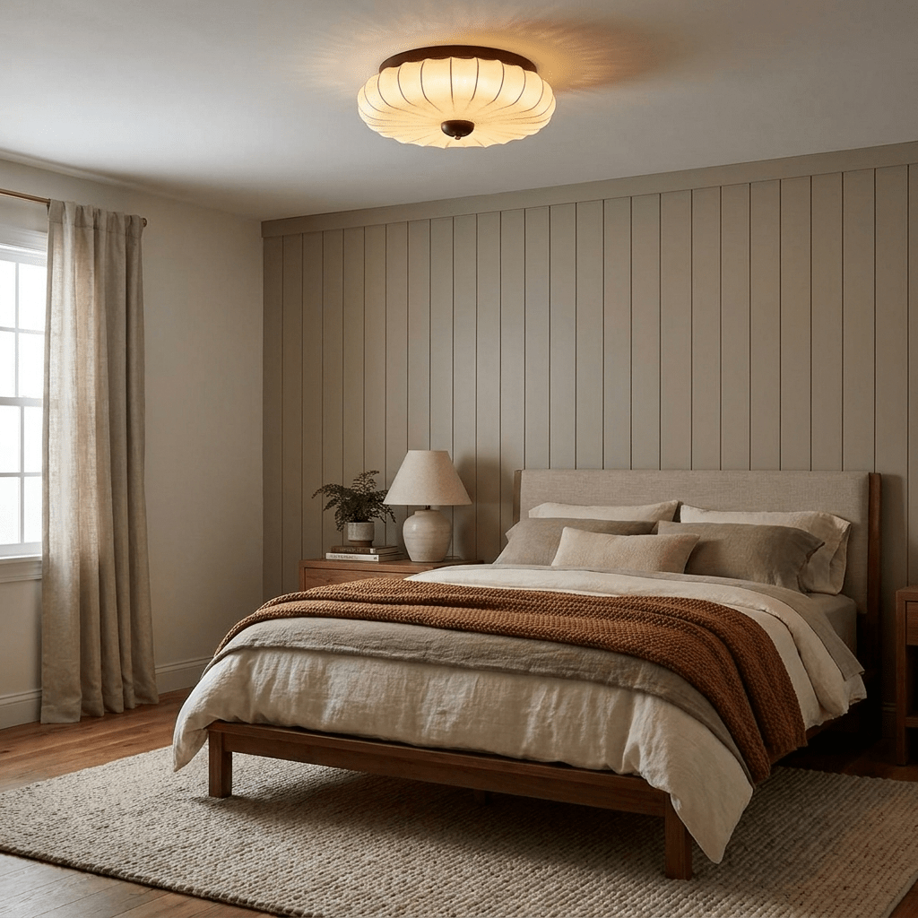 Petal Flush Mount Ceiling Light — Ceiling Light | Maison Monashee — view 7