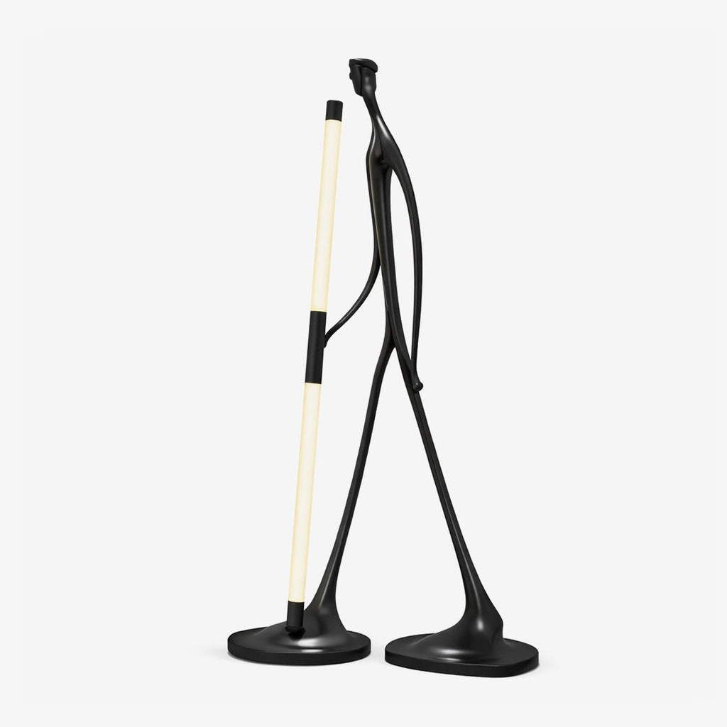 Black Slim Floor Lamp — Floor Lamp | Maison Monashee