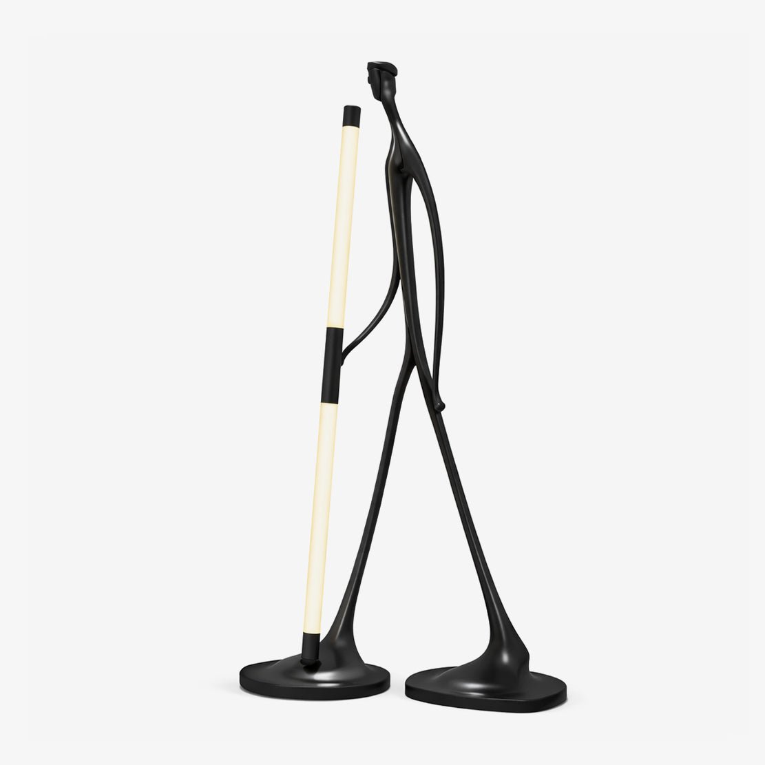 Black Slim Floor Lamp — Floor Lamp | Maison Monashee